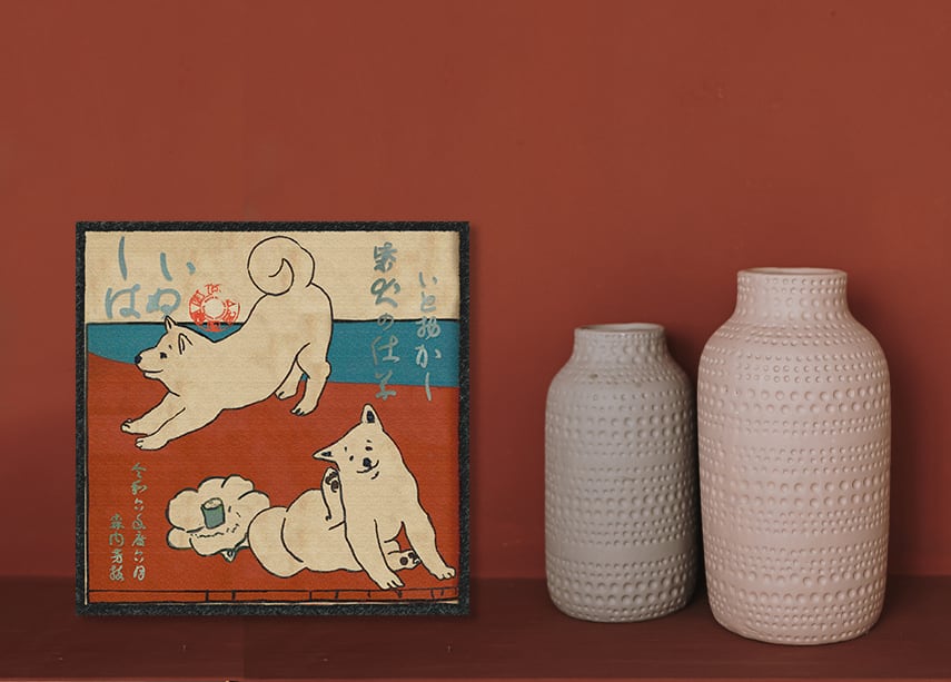 【私から遠のいた君をずっと見ていた。】キャンバスプリントF4号 キャンバスプリント（F4サイズ：縦333mm×横242mm）縦 | POOP