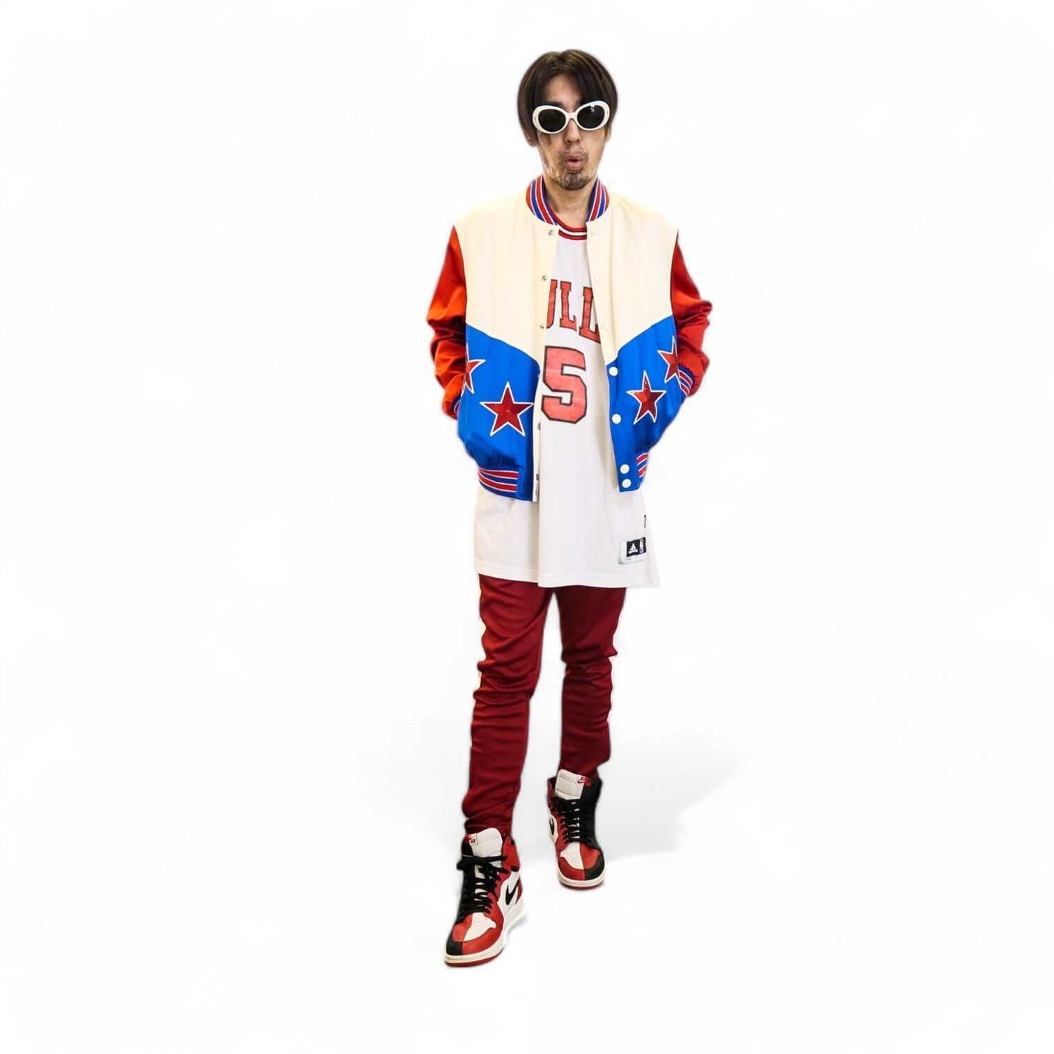 CELINE セリーヌ エディスリマン レーヨンジャケット ブルゾン 星柄