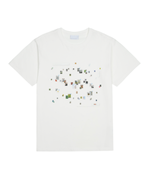 [SAN SAN GEAR] THROWBACK T-SHIRT [WHITE] 正規品 韓国ブランド 韓国通販 韓国代行 韓国ファッション sansan san san sansangear サンサンギア