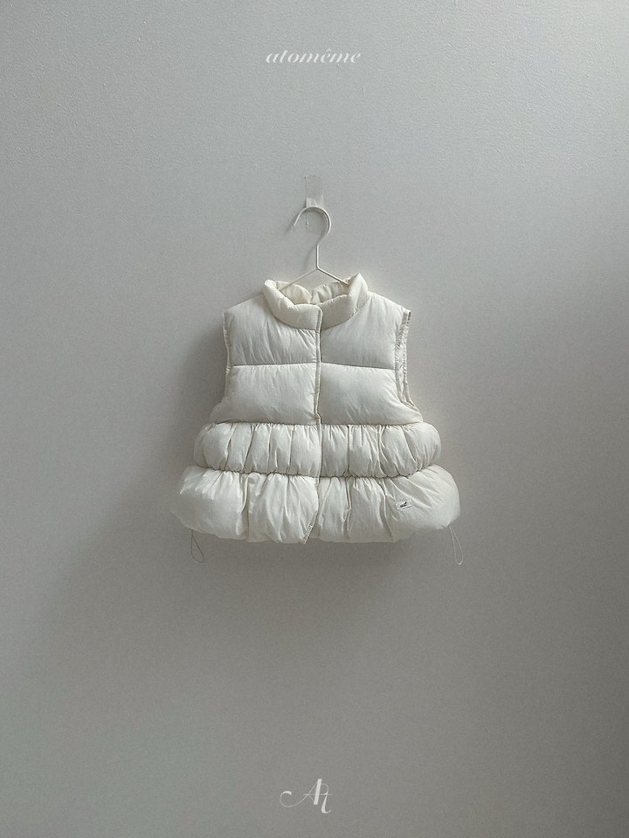 韓国子供服 / Atomeme / 26Autumn / Pongle Padding Vest / 秋服 *S~XL*