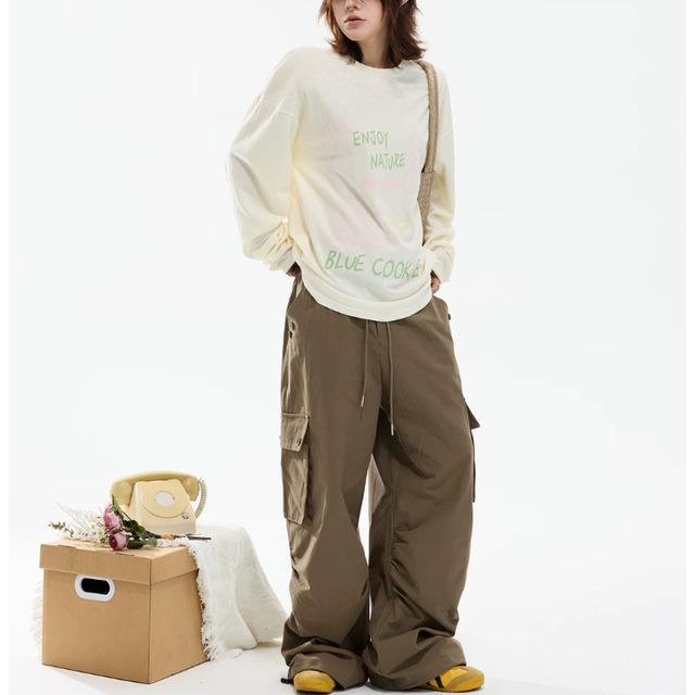 hand-drawn graphic long tee　ハンドドローインググラフィックロングティー　J2103