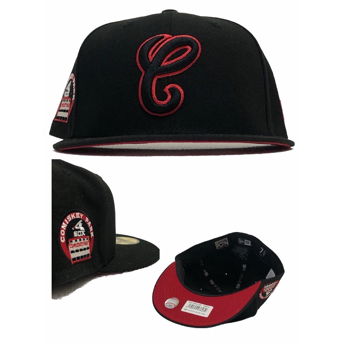 Topperz Reds New Era 59Fifty Fitted Cap Topperz Store Exclusive Chicago White Sox ...