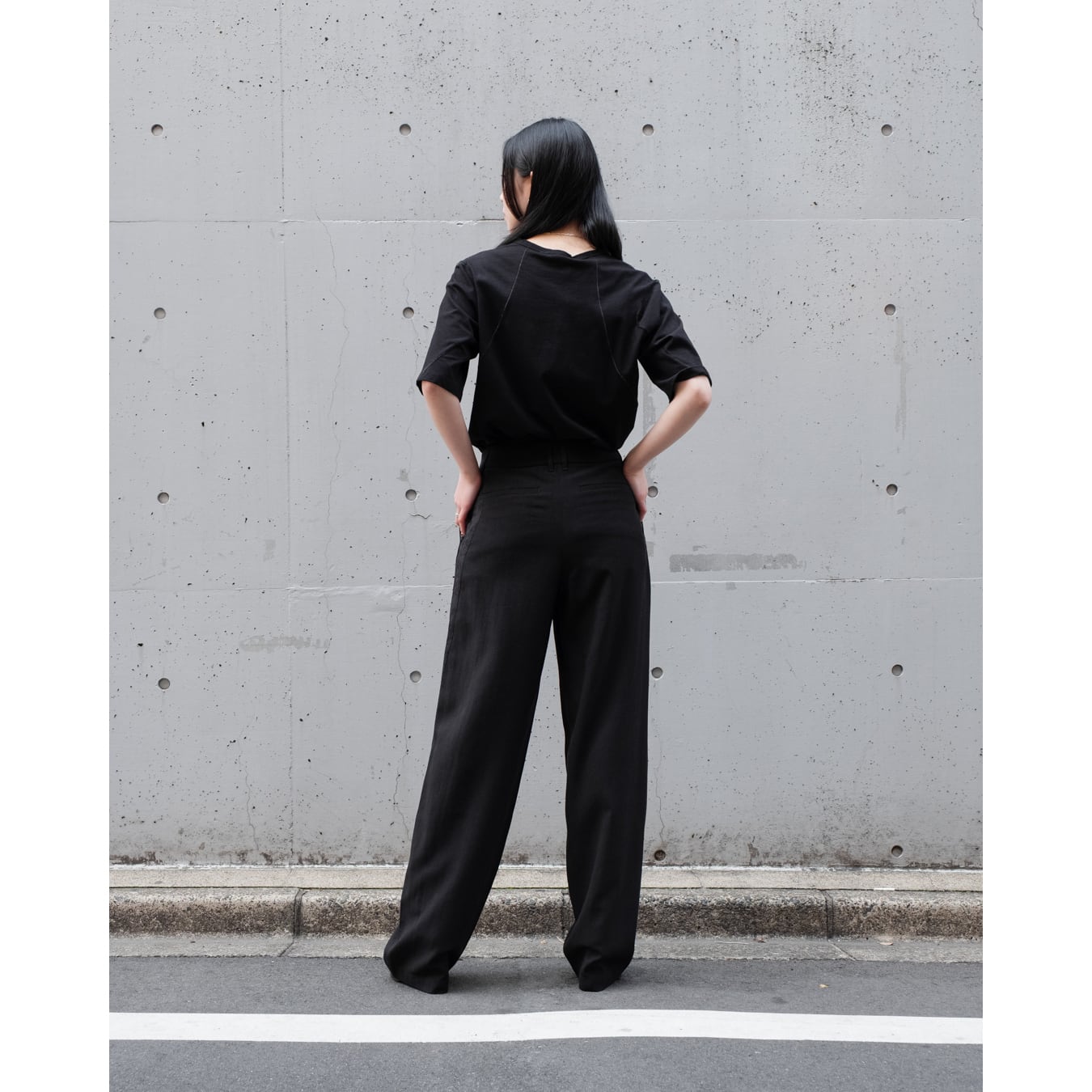 Professor.E ](プロフェッサーイー) 25SS-WMS-TRL-01 DAY-OFF TROUSERS