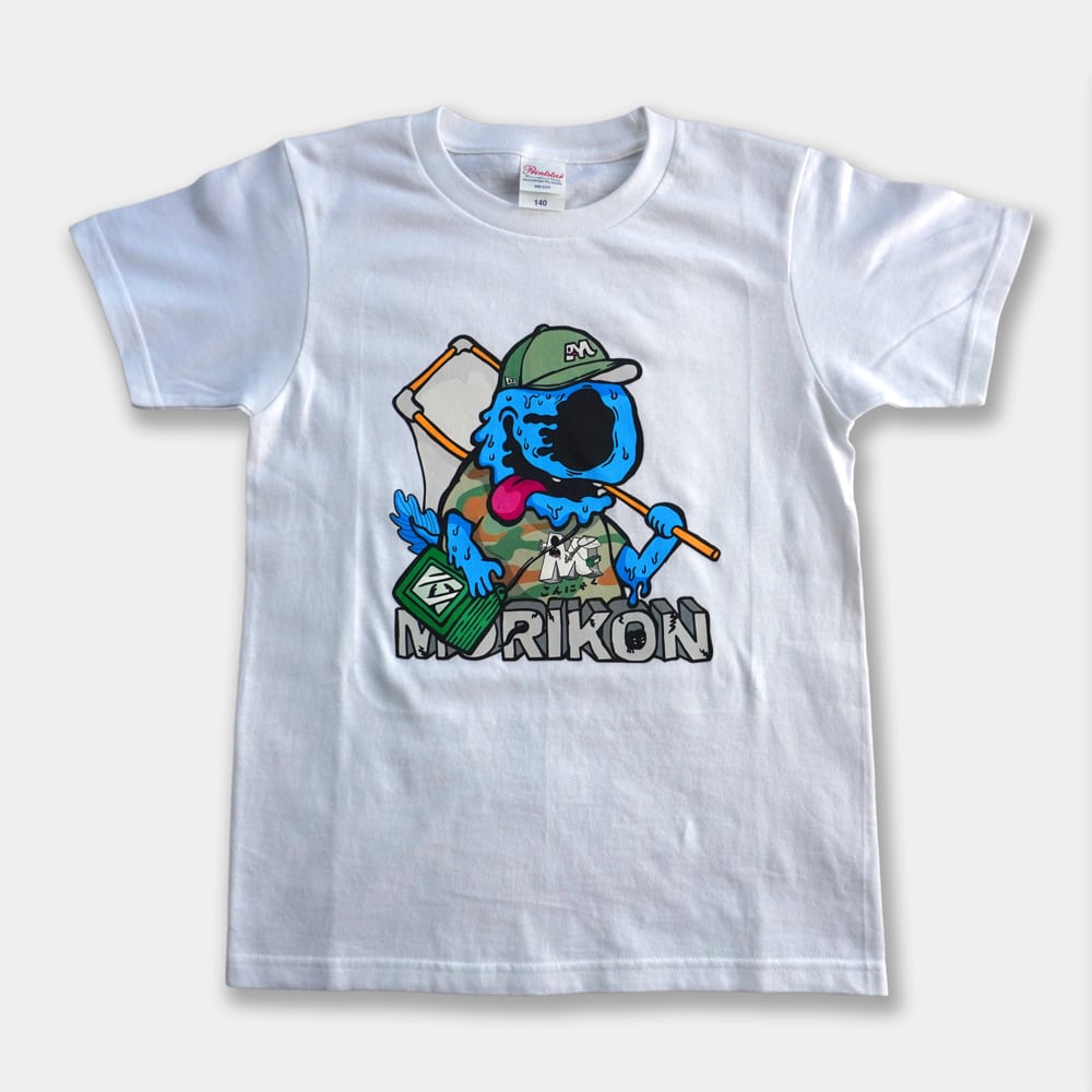森こんにゃ君」Tシャツ（ホワイト） | morikonnyaku