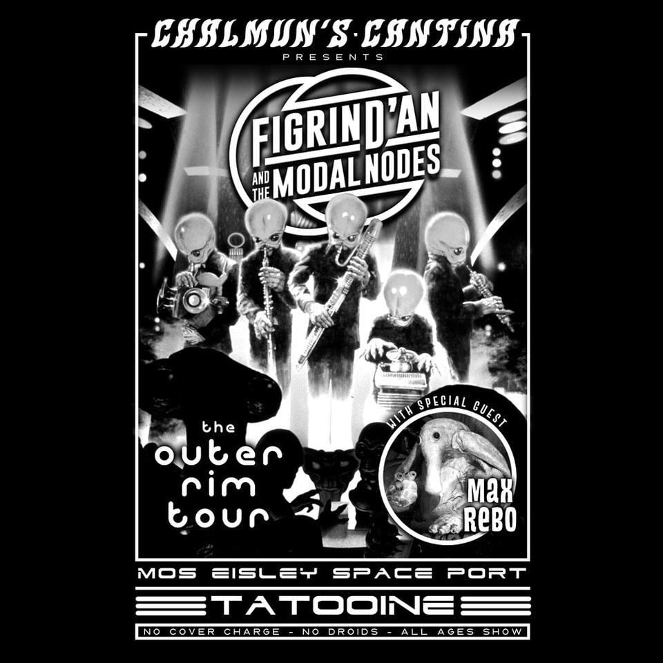 Tシャツ スター・ウォーズ モス・アイズリー カンティーナ フィグリン