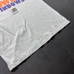 90s Microsoft Windows Hanes TEE XL 古着