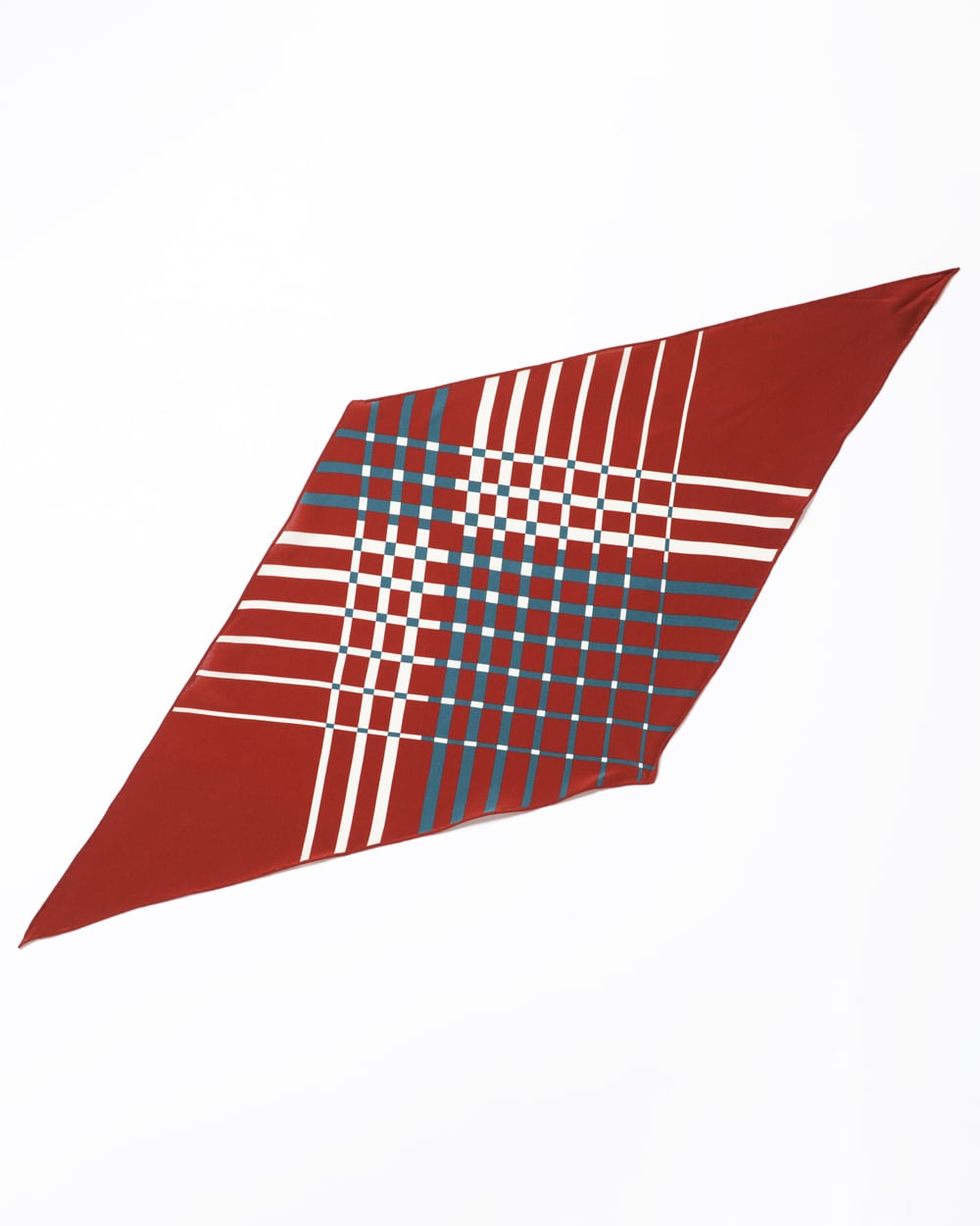 Seven Fold ジオメトリック柄シルクスカーフ | Afterhours