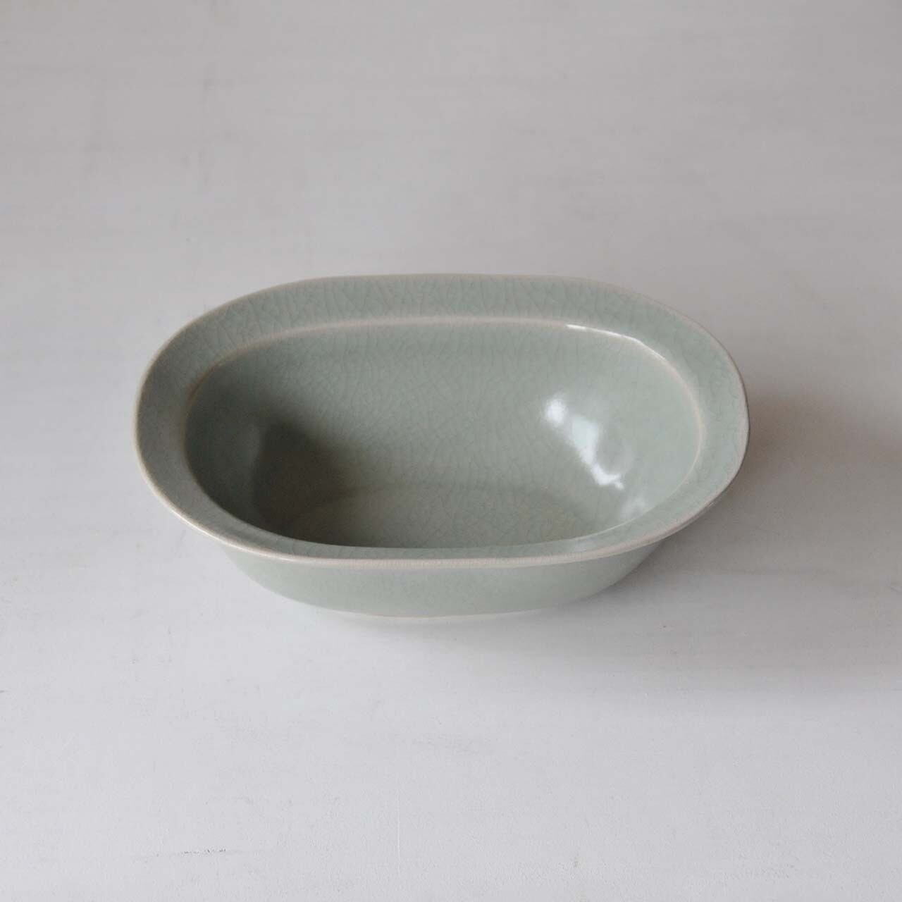 石黒剛一郎 バスタブ鉢 小 青（23-019） | MIGO LABO