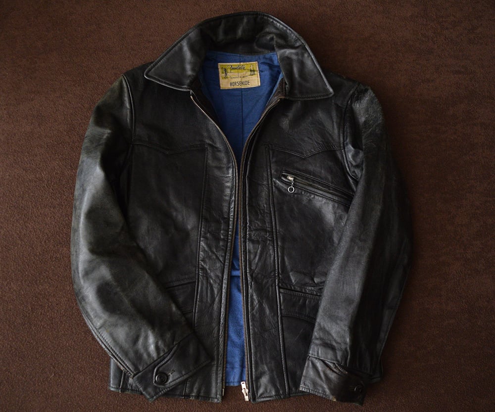 50s HORSEHIDE SPORT JACKET | SECOND TIME GLORY 50s HORSEHIDE SPORT JACKET | SECOND TIME GLORY