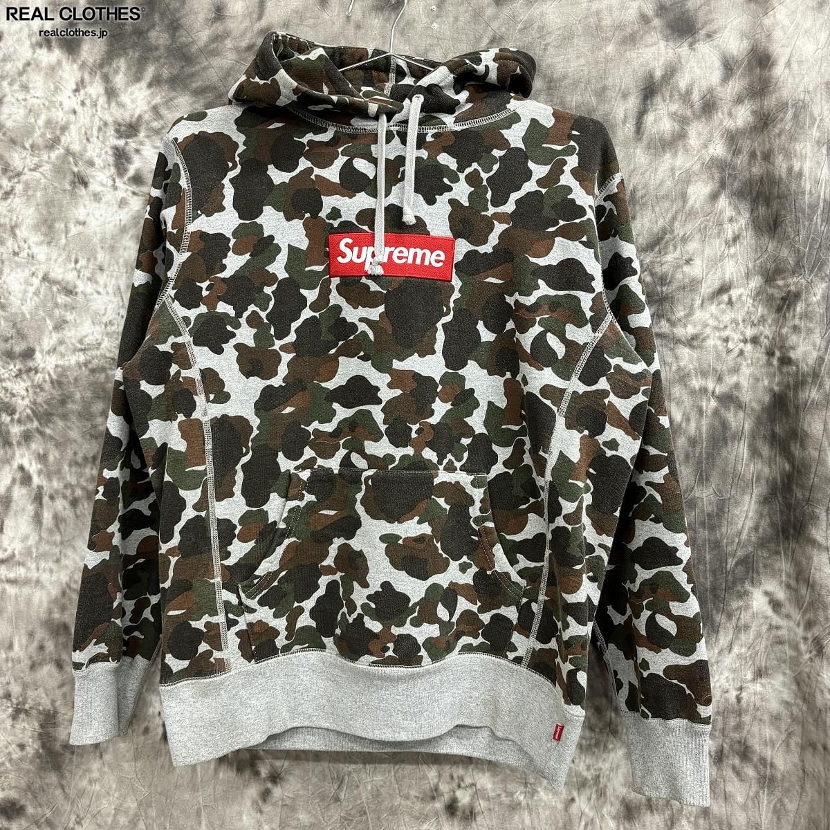 Supreme/シュプリーム【12AW】Box Logo Hooded Sweatshirt/カモフラ  