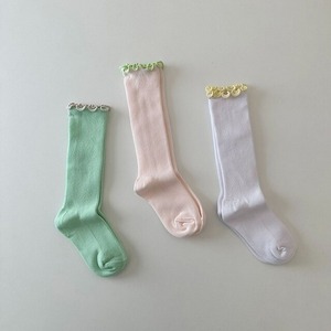 ベビー＆キッズ　春新作　フリル　ソックス 　3点セット