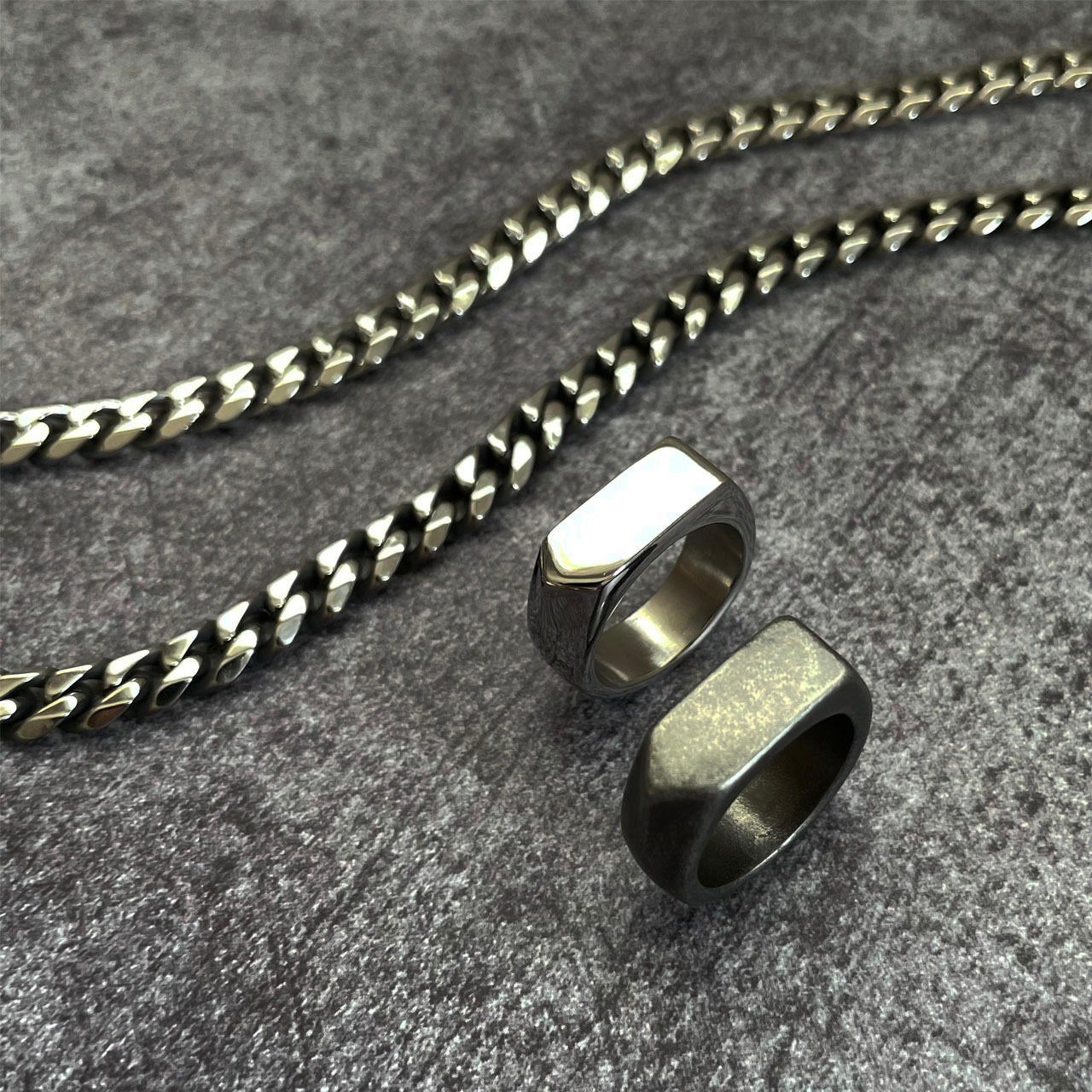 Asymmetry Signet Ring