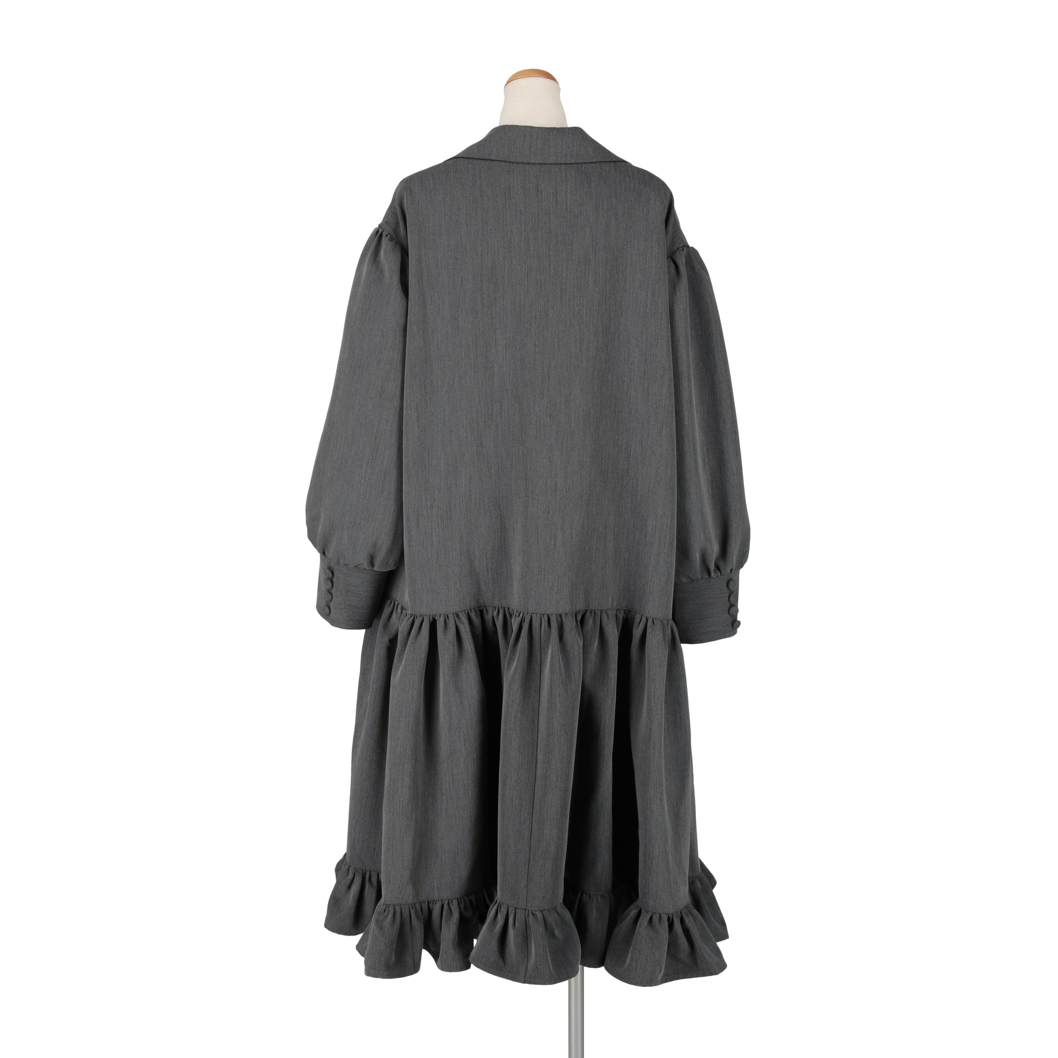 ジャケットワンピース　GRAY