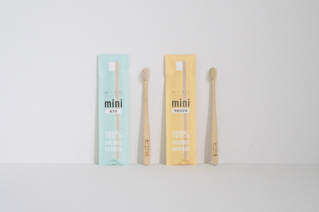 MiYO organic オーガニック竹歯ブラシ mini