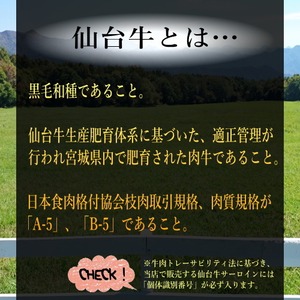 素敵なステーキ食べ比べ【仙台牛・みちのく日高見牛】