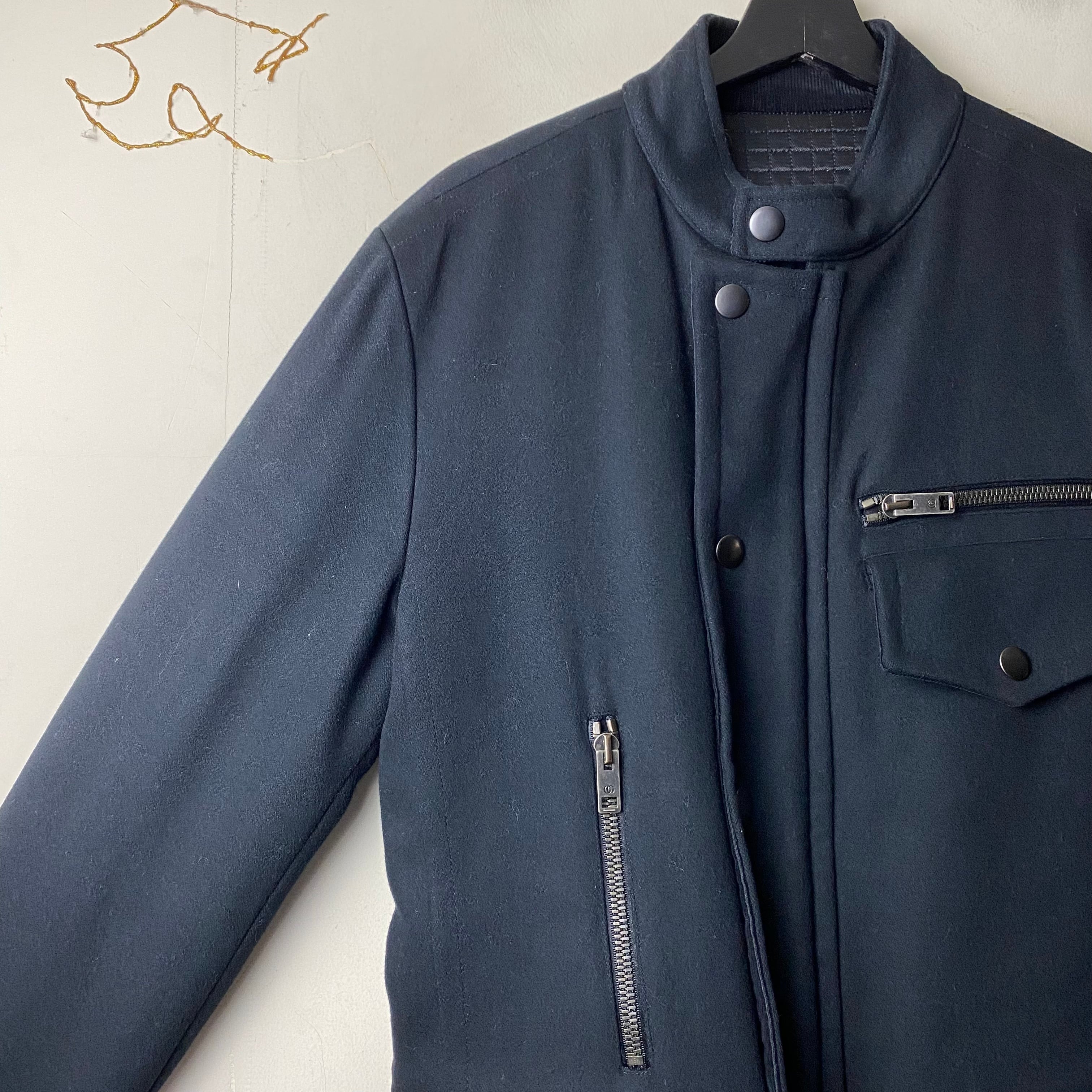GUCCI by Tom Ford stand collar wool jacket | NOIR ONLINE