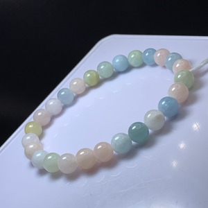 2.ポップカラー☆ミックスベリルブレスレット