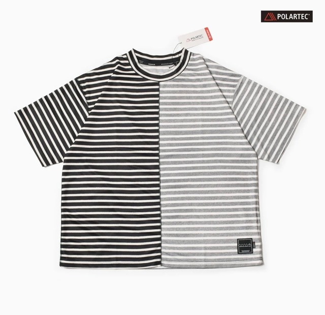 MMA(MOUNTAIN MARTIAL ATRTS) POLARTEC® Border FRANKEN Big Tee (Gray_Black)