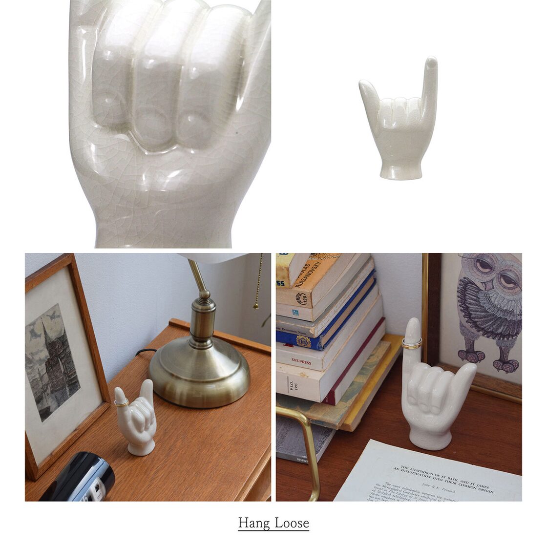 4/18(土) 在庫補充 / DETAIL (ディテール) Porcelain Hand Objet ビンテージ ハンドオブジェアンティーク理容バーバー美容室