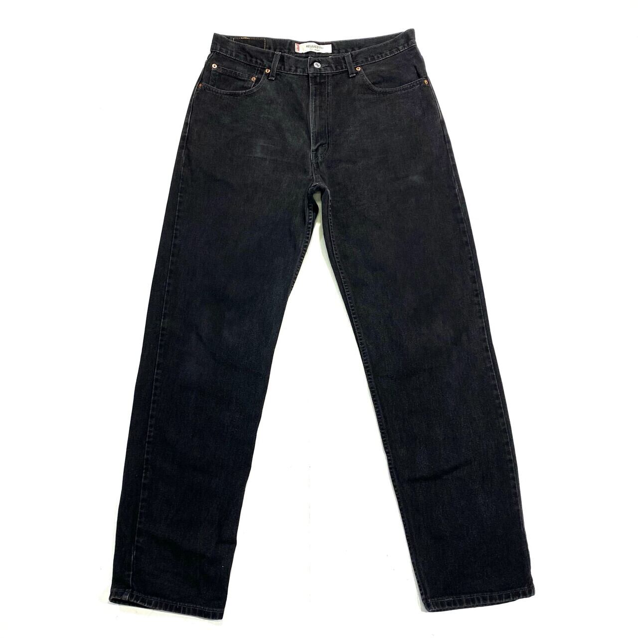 Levi's リーバイス 550 RELAXED FIT ブラック デニムパンツ 黒 メンズW36 古着 ブラック  黒色【デニムパンツ】【AL2110】 | cave 古着屋【公式】古着通販サイト