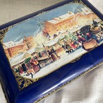 クリスマス　ビスケット缶　お菓子の缶　クリスマスマーケット（ドイツ） 12OTdk13