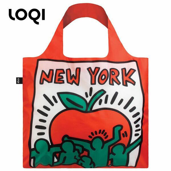 ローキー エコバッグ トート マザーズバッグ メンズ レディース Loqi アート 手提げ 買い物袋 折りたたみ 収納 ポーチ Kh Ny Liberalization
