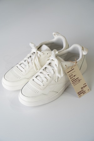 無印良品 × Reebok コートスニーカー 26.5cm オフホワイト【新品】