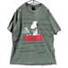 [SNOOPY - Made in USA] Vintage Snoopy Print T-Shirt [1990s-] Vintage Print T-Shirt