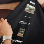 Back Print Long Sleeve Loose T-Shirt ◇H0947