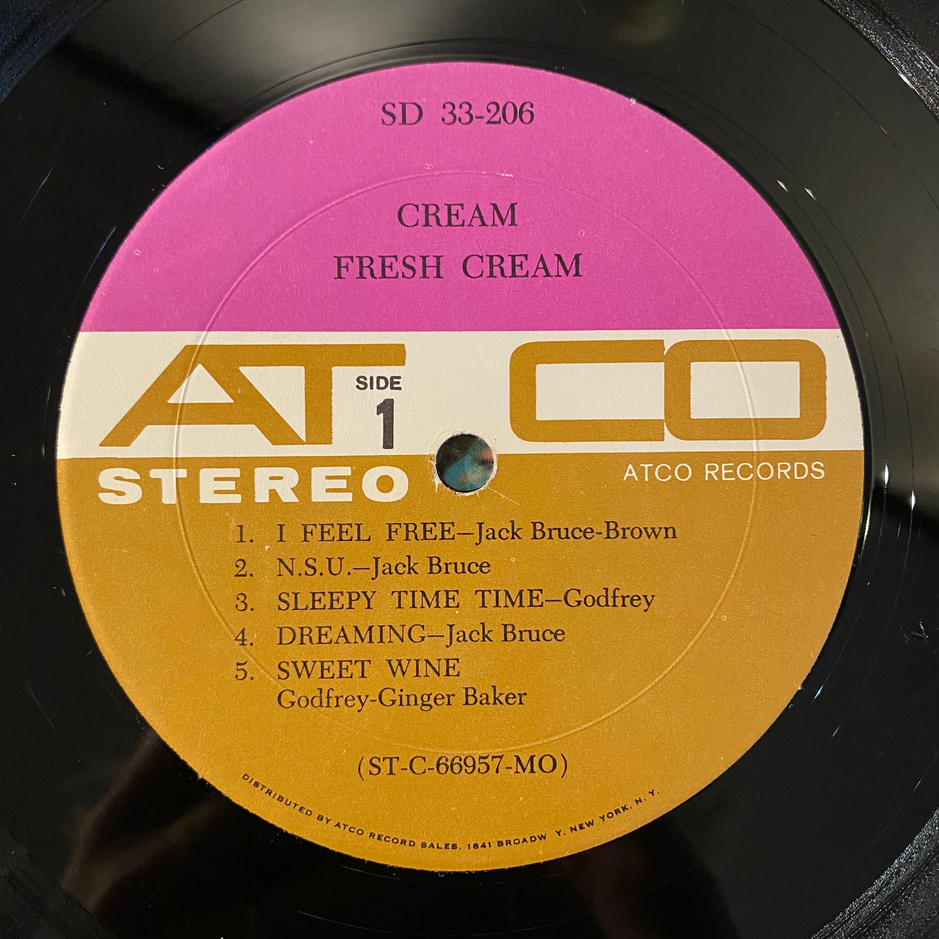 LP】CREAM/Fresh Cream SORC 中古アナログレコード専門店