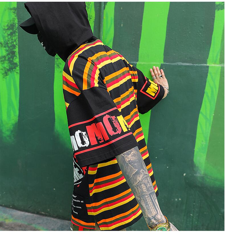 全1色 Tシャツ カットソー プリント カジュアル ストリート 