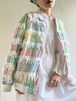 80s Vintage "Paula Sweet" Cotton Shaggy Blouson