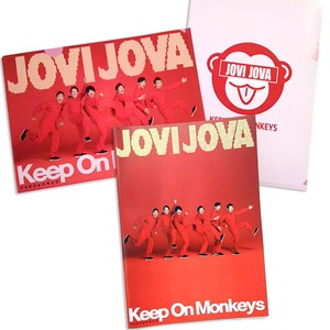 JOVIJOVA LIVE『Keep On Monkeys』パンフレット＆クリアファイルセット