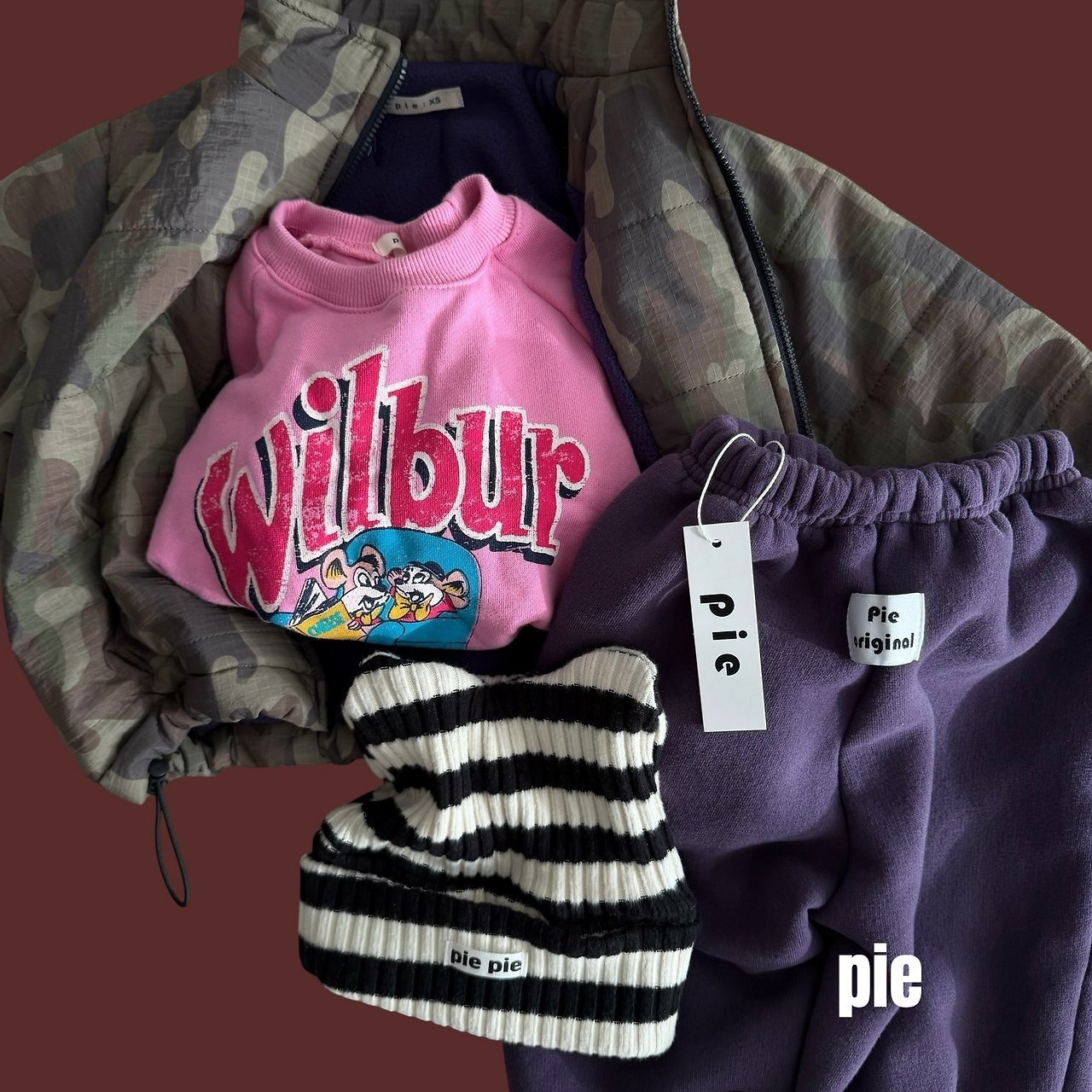PIE［取寄］pie camouflage padding jacket 26winter