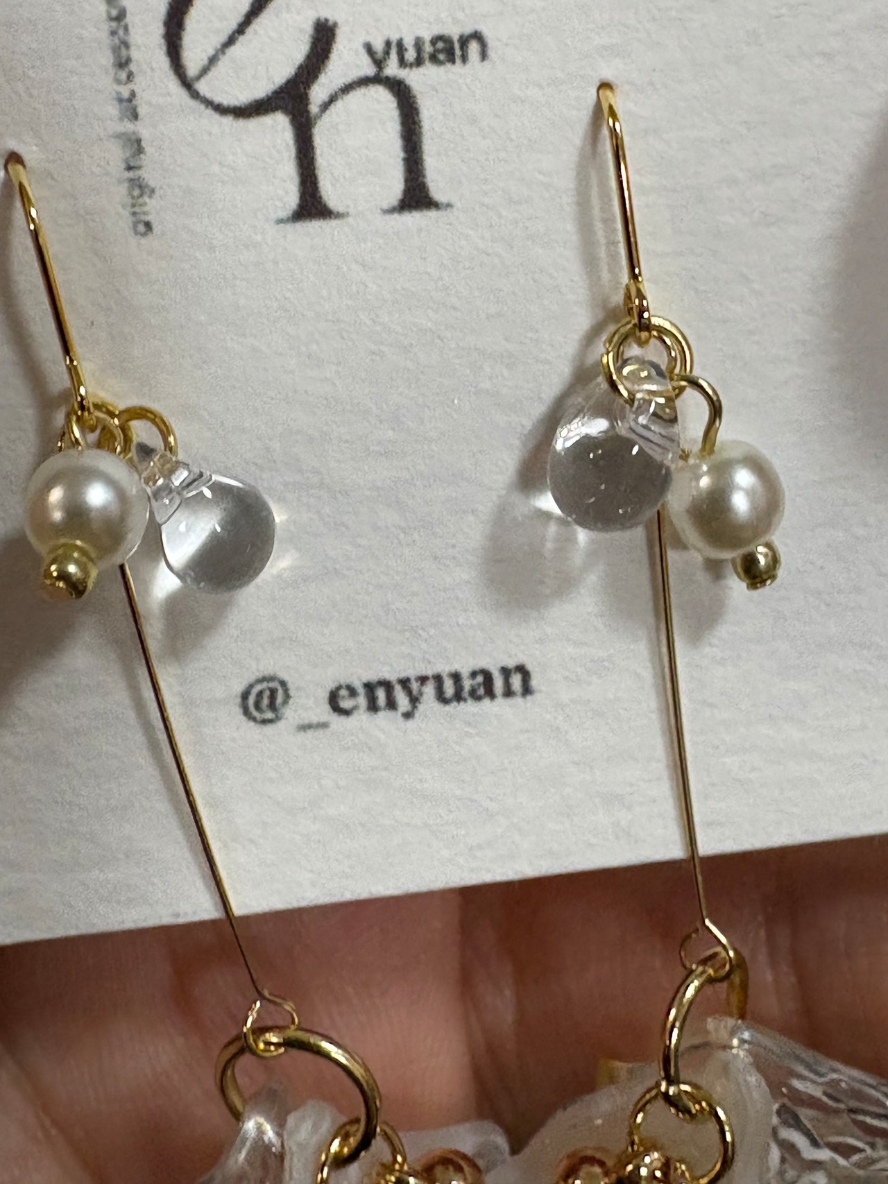 【ピアス】select リーフモチーフピアス