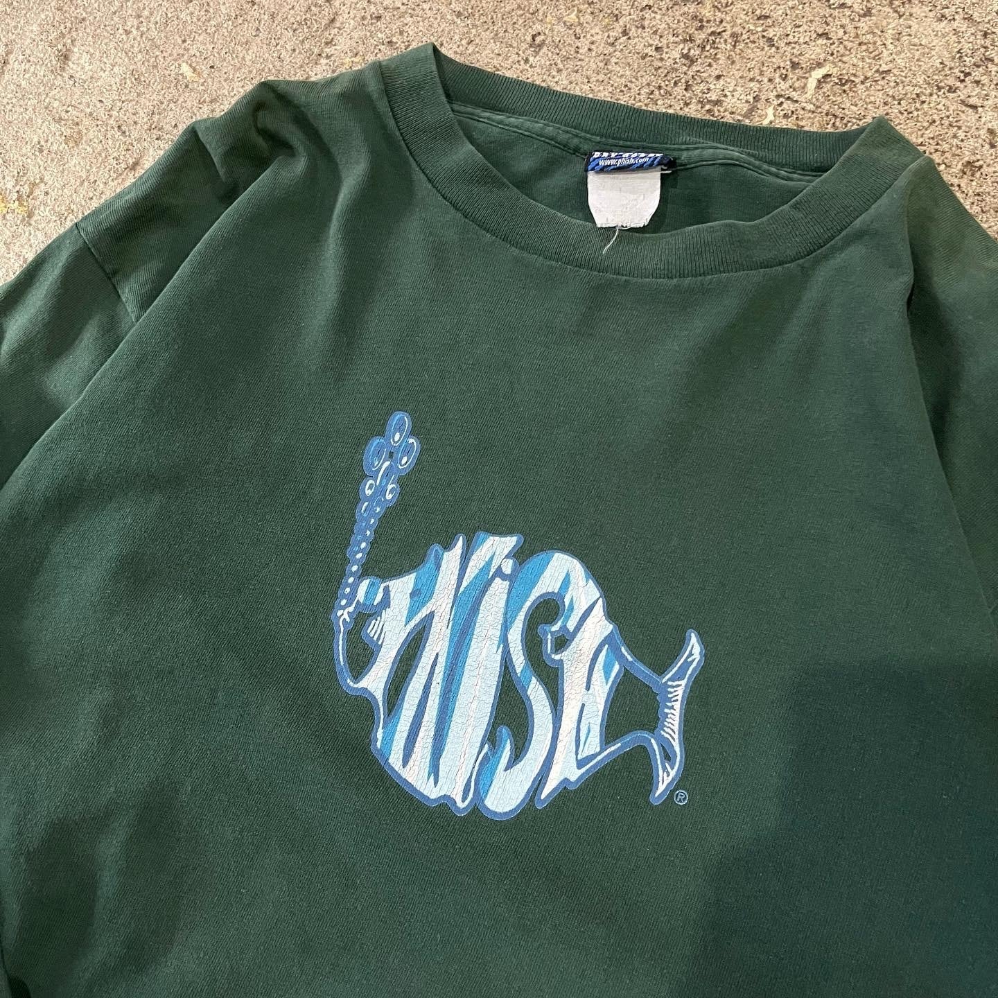 超貴重 PHISH 90年代 ロックTシャツ タイダイ 預かり XL ロンT バンドT