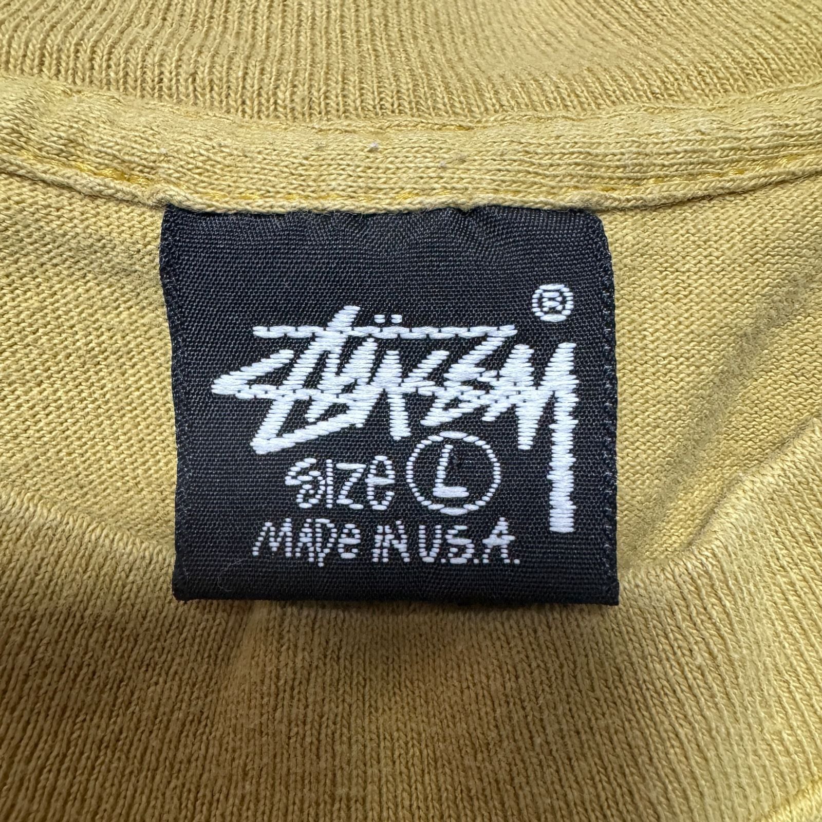 80s - 90s stussy 初期 黒タグ 
