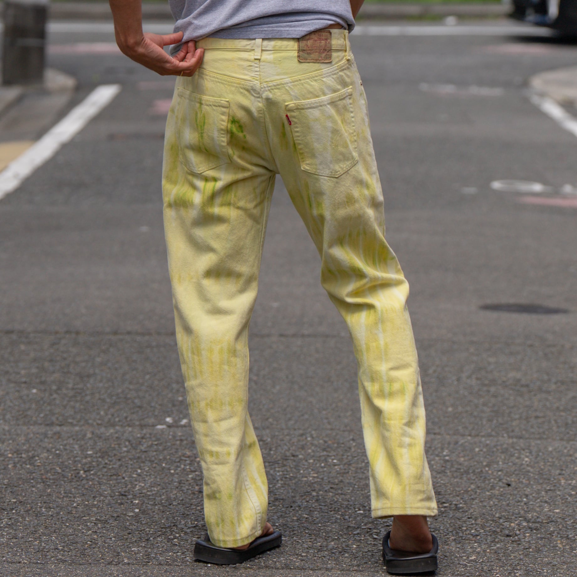 90s~00s Levi's 501 後染めタイダイ】 | GVM VINTAGE online shop