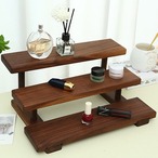 小物 収納 木製 ラック ３層 収納棚 化粧品収納 キッチン収納 香水 アクセサリー 玄関 おしゃれ 北欧
