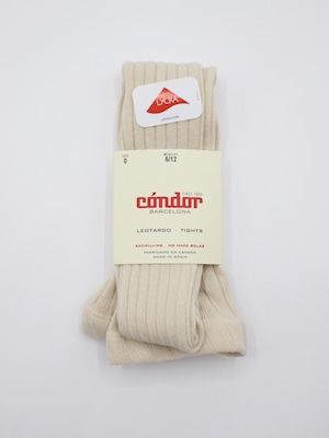 Condor  basic rib tights  LINEN  0 2size