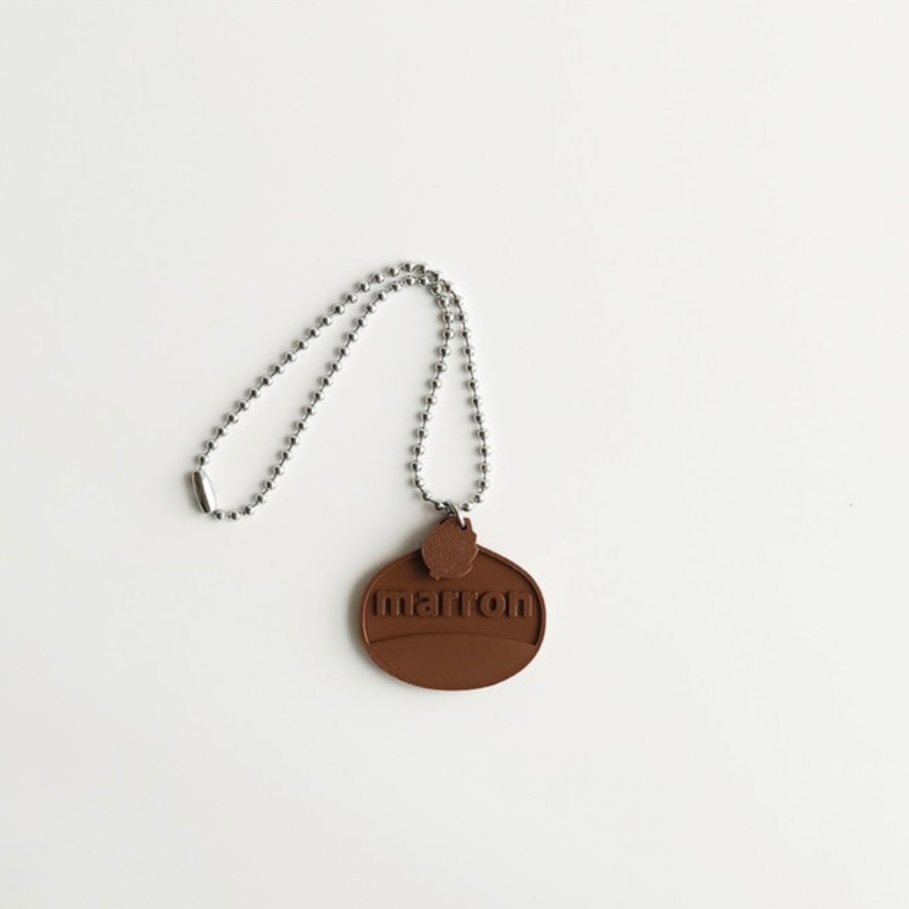 【予約】[ Snugroo ] Pet Necklace Surgical ｜ Chestnut - 3