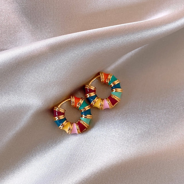 colorful rainbow pierce