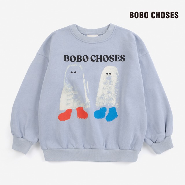 BOBO CHOSES / Booty Ghosts sweatshirt / 2-3Y・4-5Y