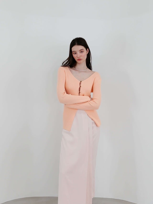 ニット/セーター cara by katrin TOKYO 2way rib knit 2way long rib knit | Katrin TOKYO