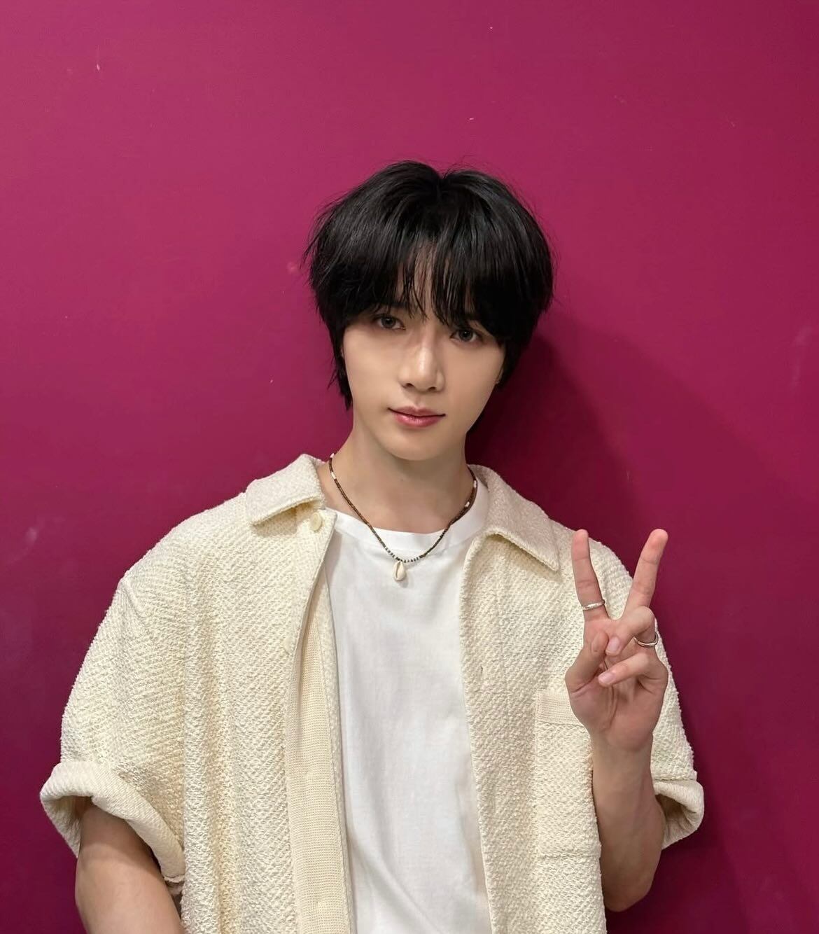 ☆TXT ボムギュ 着用！！【ULAN】Shell Mini Beads Necklace | もごつ