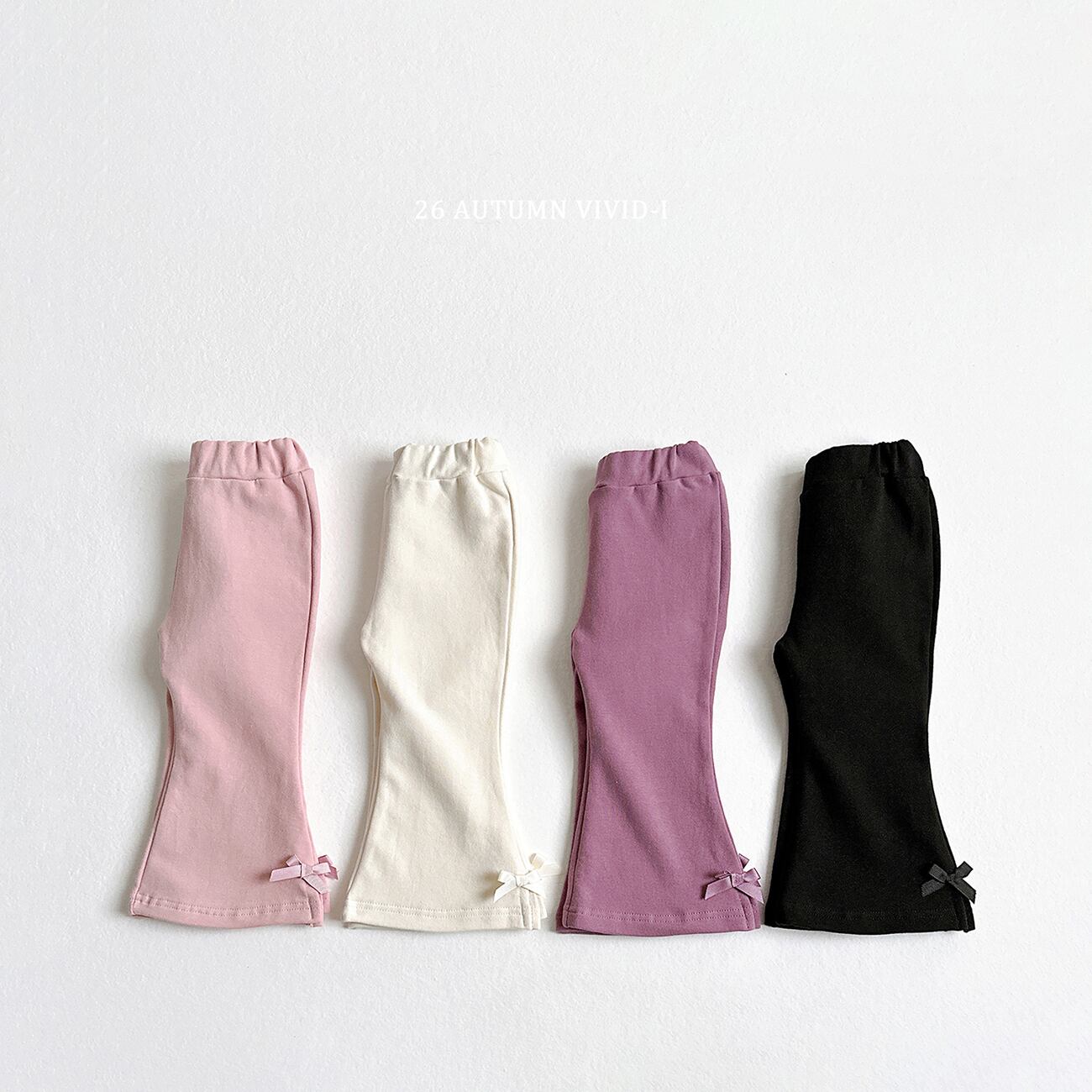 ribbon spandex flare pants【VIVID】※※10月下旬発送予定