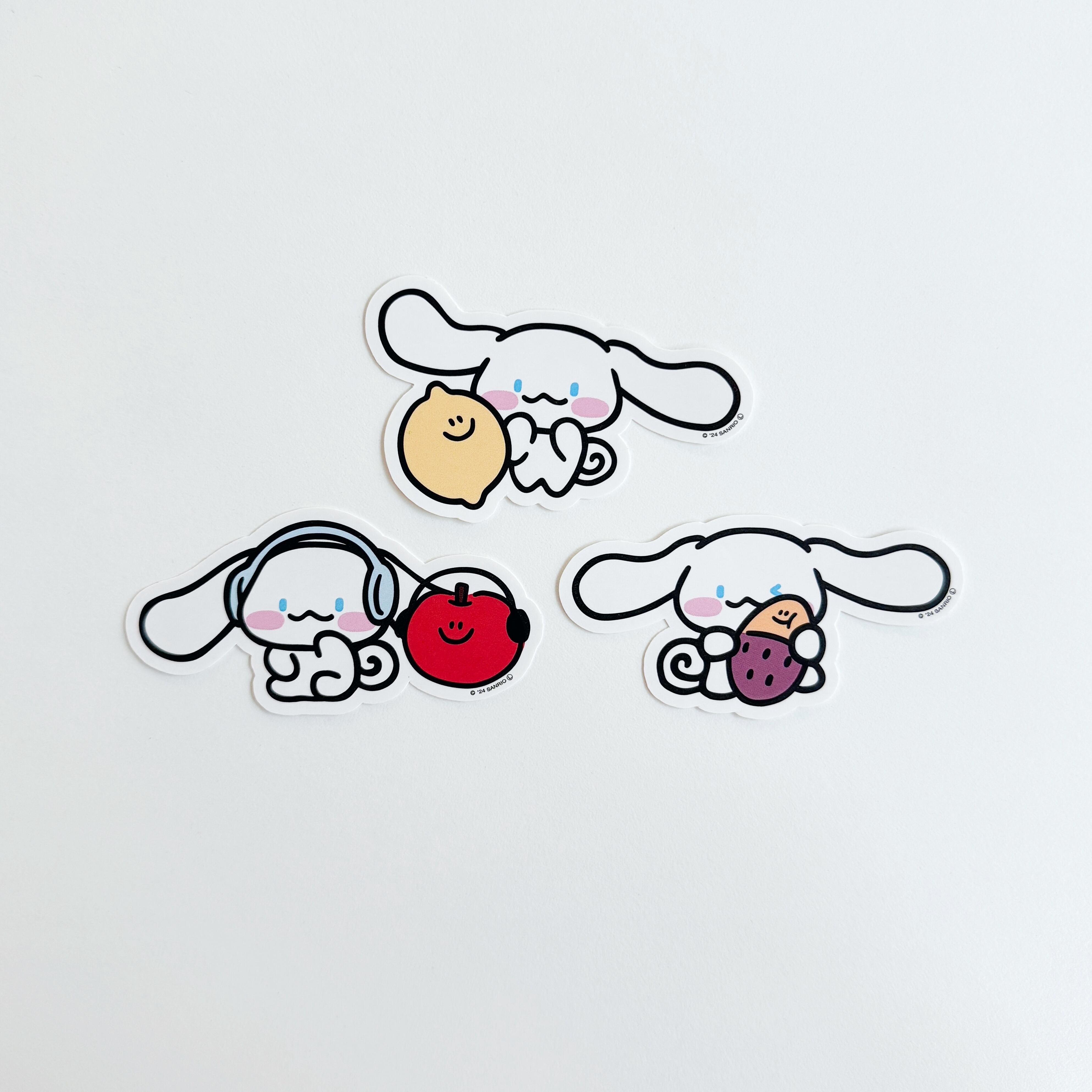 second morning × sanrio characters] ダイカット リムーバブル