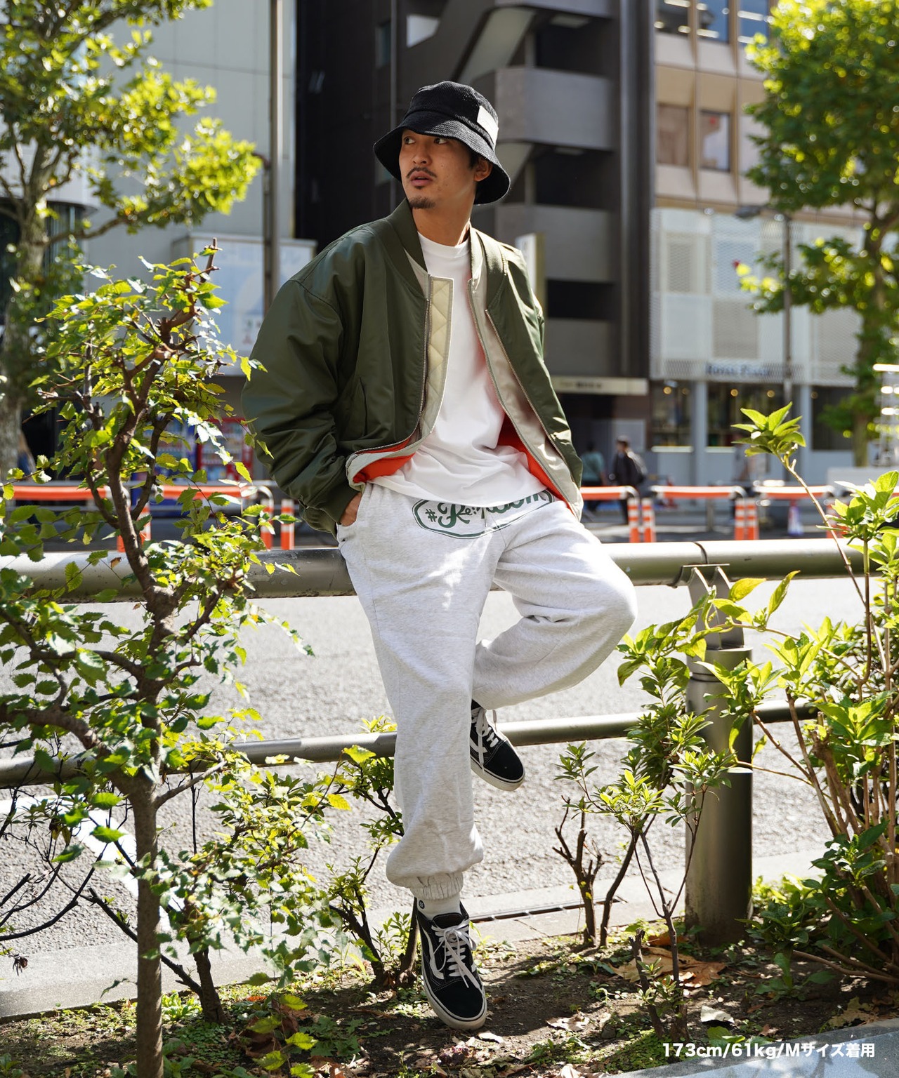 【#Re:room】BIG LOGO PRINT WIDE SWEAT PANTS［REP234］