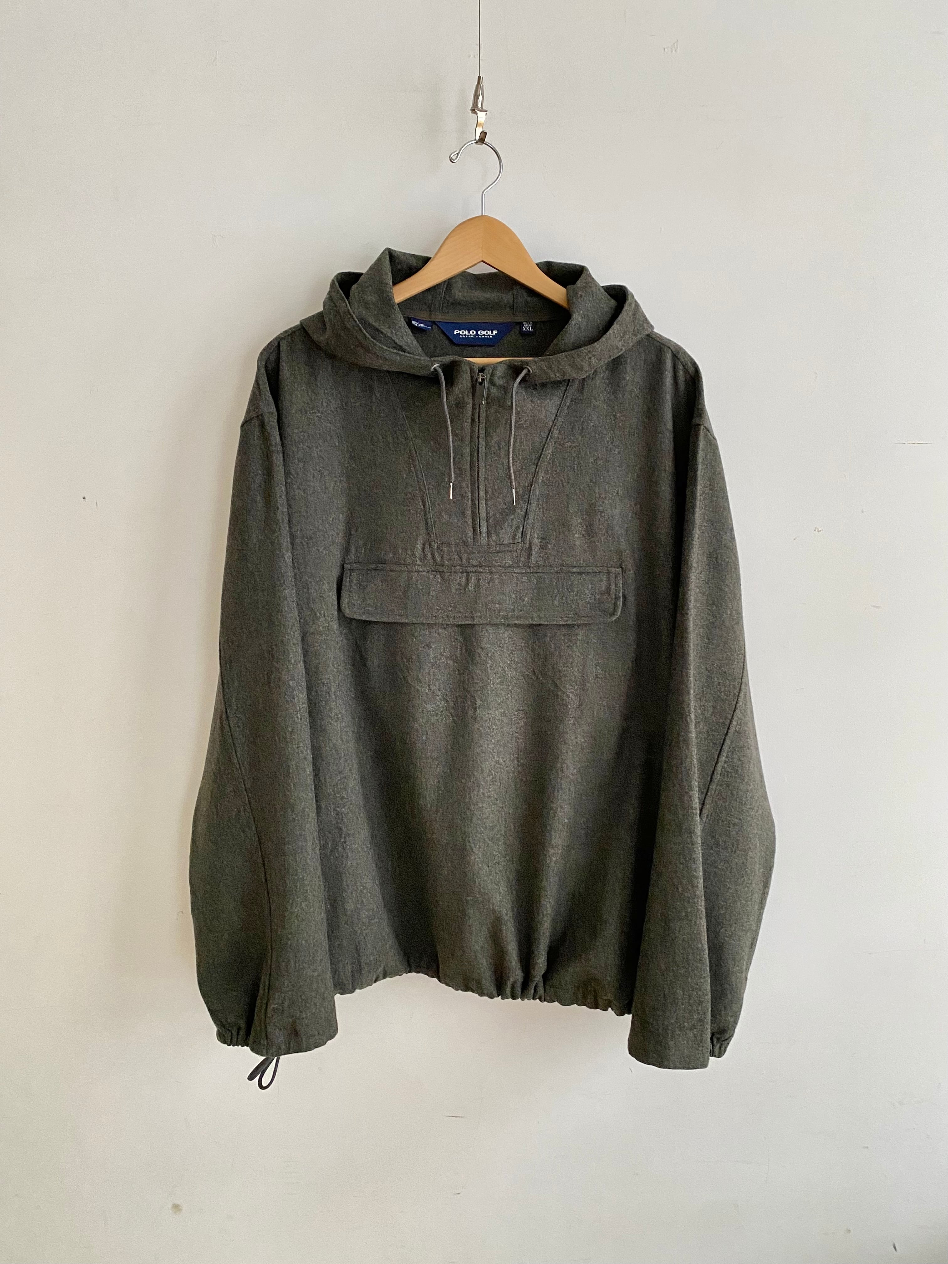 90-00s POLO GOLF Ralph Lauren WOOL ANORAK PARKA | JUNK SHOP