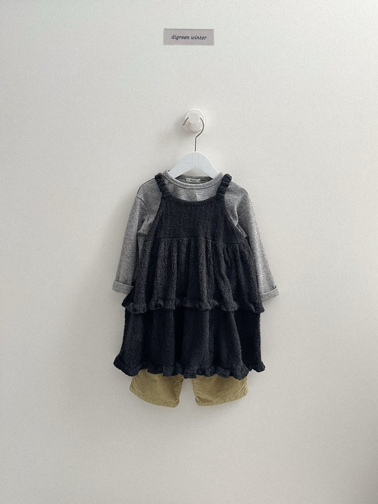 〖取寄〗韓国子供服 / 26winter / Digreen / リプルワンピース / キッズ / 冬服 *S~2XL*